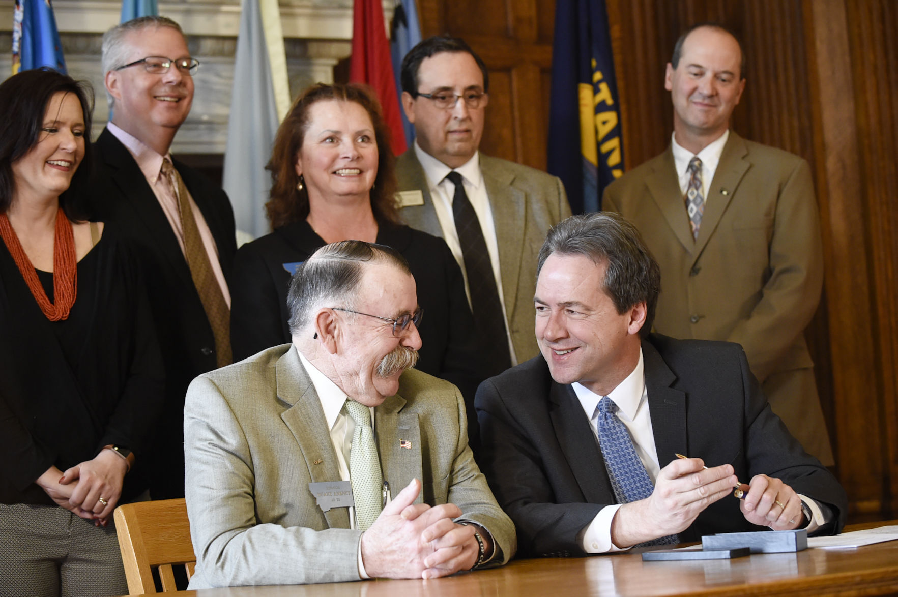 Senate Bill 139 signing